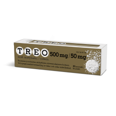 TREO poretabletti 500/50 mg 20 kpl