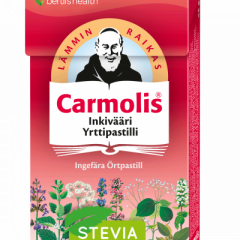 Carmolis Inkivääri Yrttipastilli 45 g