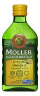 MÖLLER KALANMAKSAÖLJY SITRUUNA 250 ML